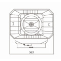 ABS Loudspeaker tanduk kalis air yang berkualiti tinggi